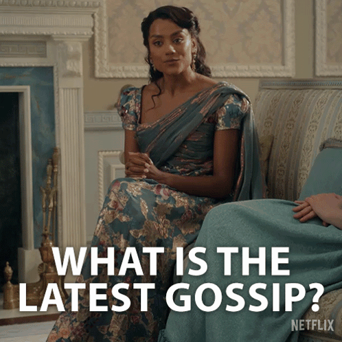 What Is The Latest Gossip Kate Bridgerton GIF