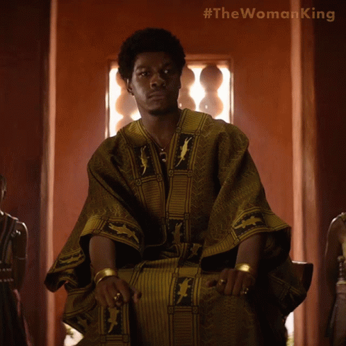 What King Ghezo GIF. This 498 x 498 animated GIF is part of our john boyega collection. Related themes include really, what. Created by SonyPictures. View…