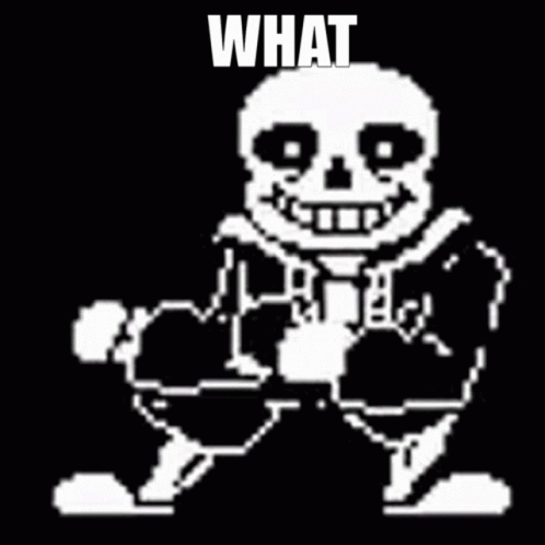 What Sans GIF