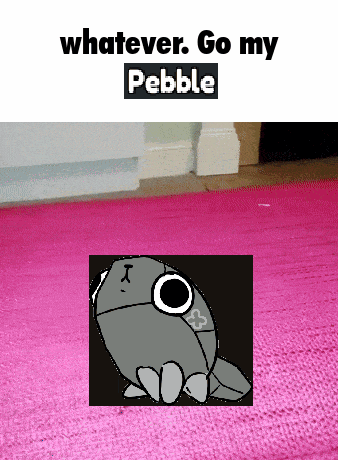 Whatever Go My Pebble GIF