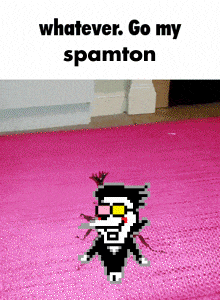 Whatever Go My Scarab Whatever Go My Spamton GIF