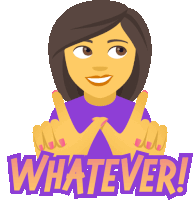 Whatever Sweet N Sassy Sticker