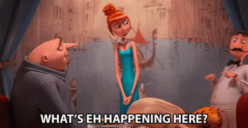 Whats Happening Here She No Like GIF. This 498 x 258 animated GIF is part of our lucie wilde collection. Related themes include gru, steve carell. Created…