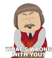 Whats Wrong With You Bucky Bailey Sticker