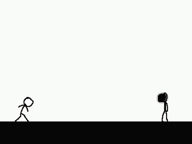When Someone Says You Suck Stickman GIF