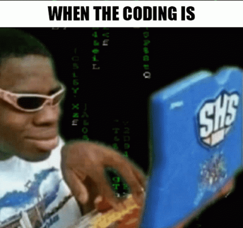 When The Coding Coding GIF. This 498 x 466 animated GIF is part of our soy programador collection. Related themes include hacker. Created by Underreaper…