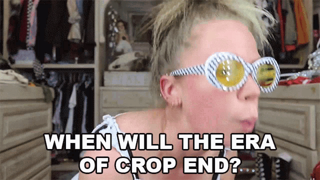 When Will The Era Of Crop End Fashion GIF