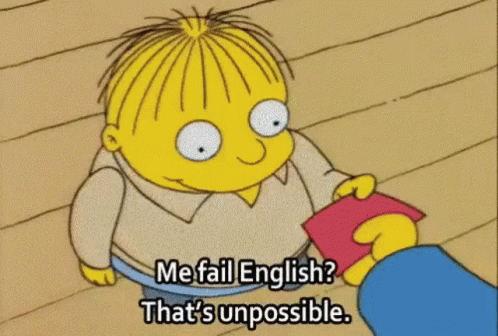 When You Get A Test English GIF