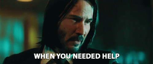 When You Needed Help I Was There Keanu Reeves GIF. This 498 x 208 animated GIF is part of our john wick dog collection. Related themes include john wick…