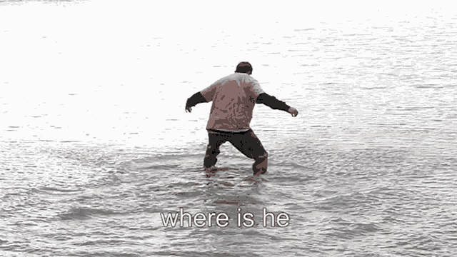 Where Is He Looking GIF
