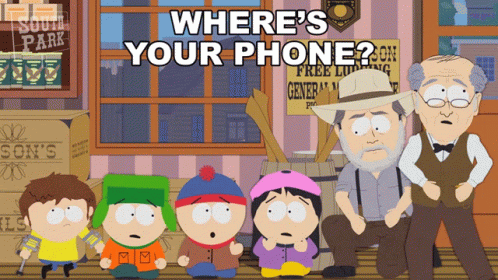 Wheres Your Phone Wendy Testaburger GIF