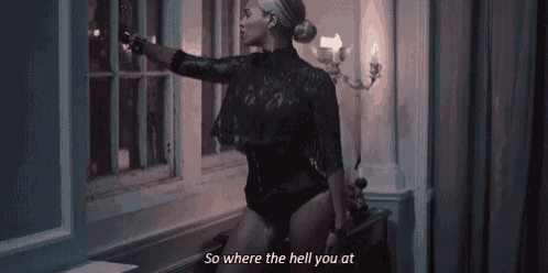 Wherethehellyouat Beyonce GIF