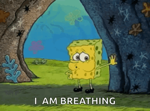Whew Spongebob GIF