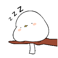White Bird Sticker