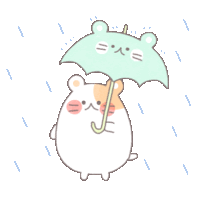 White Cute Sticker