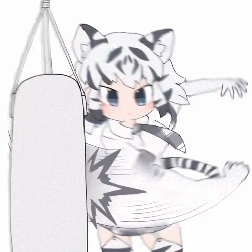 White Tiger Kemono Friends GIF