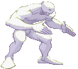 White Venom Street Fighter Sticker