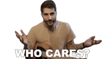 Who Cares Rudy Ayoub Sticker