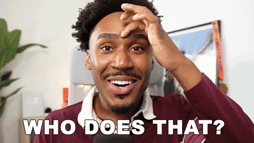 Who Does That Imurgency GIF. This 498 x 281 animated GIF is part of our thats a bold strategy cotton collection. Created by imuRgency. View the original…