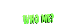 Who Me Me Sticker