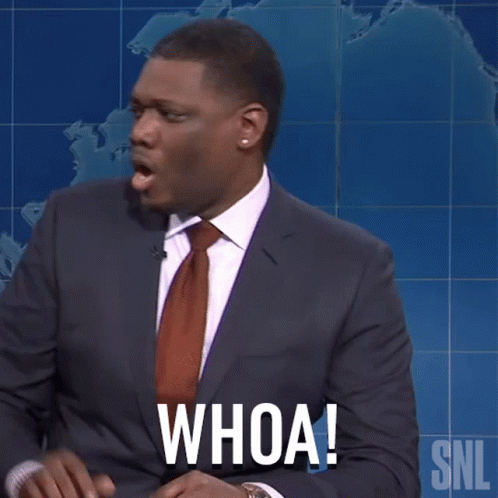 Whoa Saturday Night Live GIF. This 498 x 498 animated GIF is part of our hooah collection. Related themes include wait a minute. Created by nbcsnl. View the…