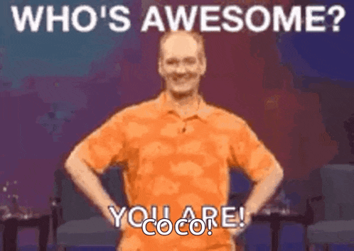 Whos Awesome Reaction GIF