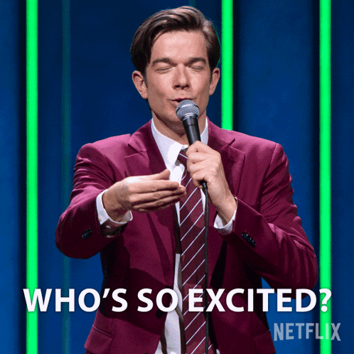 Who'S So Excited John Mulaney GIF