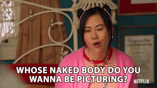 Whose Naked Body Do You Wanna Be Picturing Eleanor Wong GIF