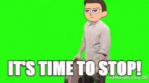 Whosji Stop GIF