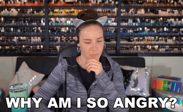 Why Am I So Angry Cristine Raquel Rotenberg GIF