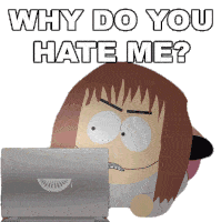 Why Do You Hate Me Shelly Marsh Sticker