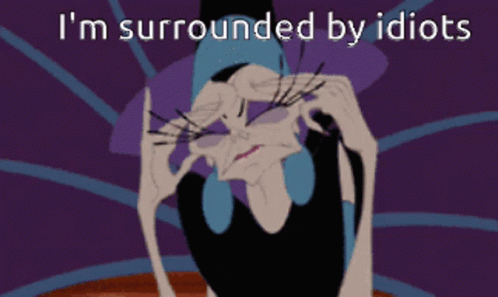 Why Me Headache GIF. This 498 x 297 animated GIF is part of our im surrounded by idiots collection. Related themes include headache. Created by Sephirock38…