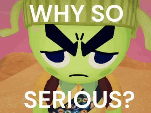 Why So Serious GIF