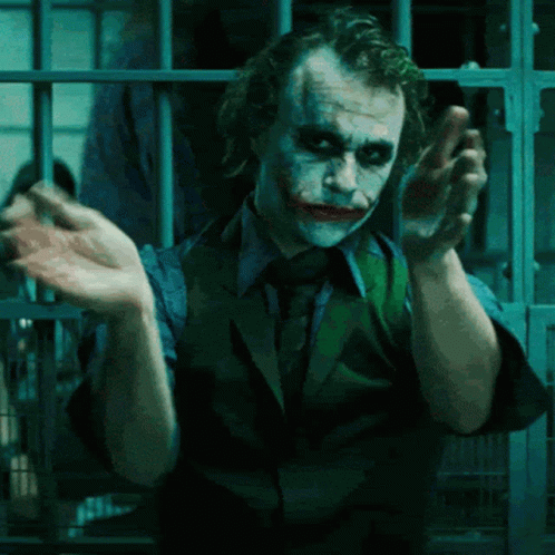 Why So Serious Joker GIF