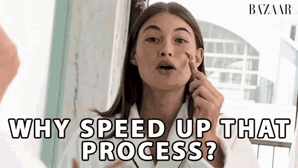 Why Speed Up The Process Beauty Hacks GIF
