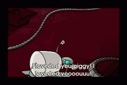 Why The Piggy?! Whhhyyyy? GIF