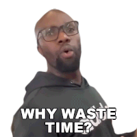 Why Waste Time Rich Benoit Sticker