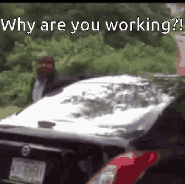 Why Why Are You Running GIF
