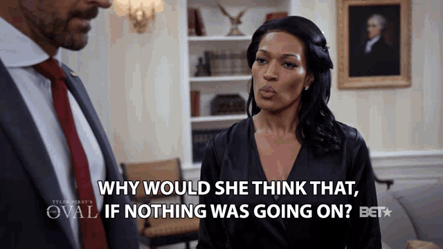 Why Would She Think That If Nothing Was Going On Kron Moore GIF