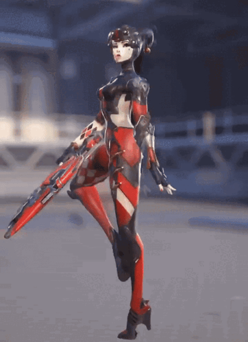 Widowmaker Harley Quinn GIF