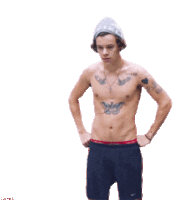 Wiggle Naked Sticker
