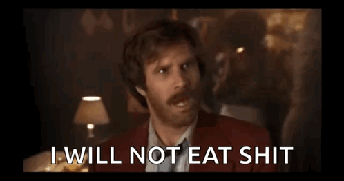 Will Not Eat Cat Poop Mad GIF