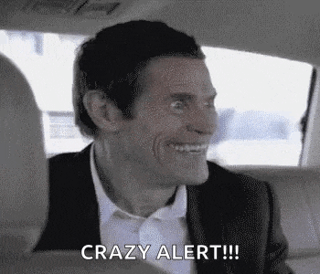Willem Dafoe Laugh GIF