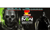 Willkommen Sticker