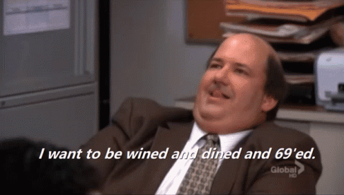 Wined Dined GIF. This 498 x 283 animated GIF is part of our 69 collection. Created by _dotgif. View the original animation, share it, or browse related GIFs.