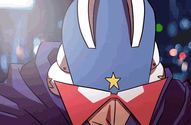Wink Anime Glasses GIF