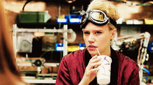 Wink Holtzmann GIF. This 498 x 276 animated GIF is part of our kate mckinnon ghostbusters collection. Related themes include flirt, wink. Created by…