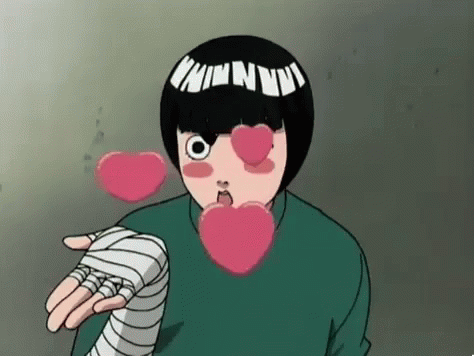Winky Hearts GIF