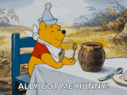 Winnie The Pooh Hug GIF