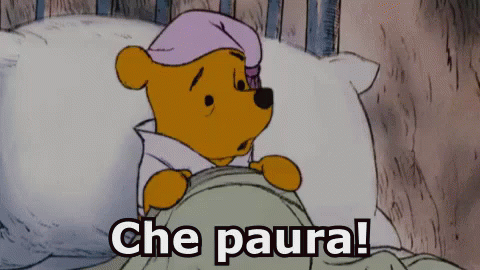 Winnie The Pooh Paura Ho Paura Spaventato GIF. This 480 x 270 animated GIF is part of our paura eh collection. Related themes include scared, winnie the…